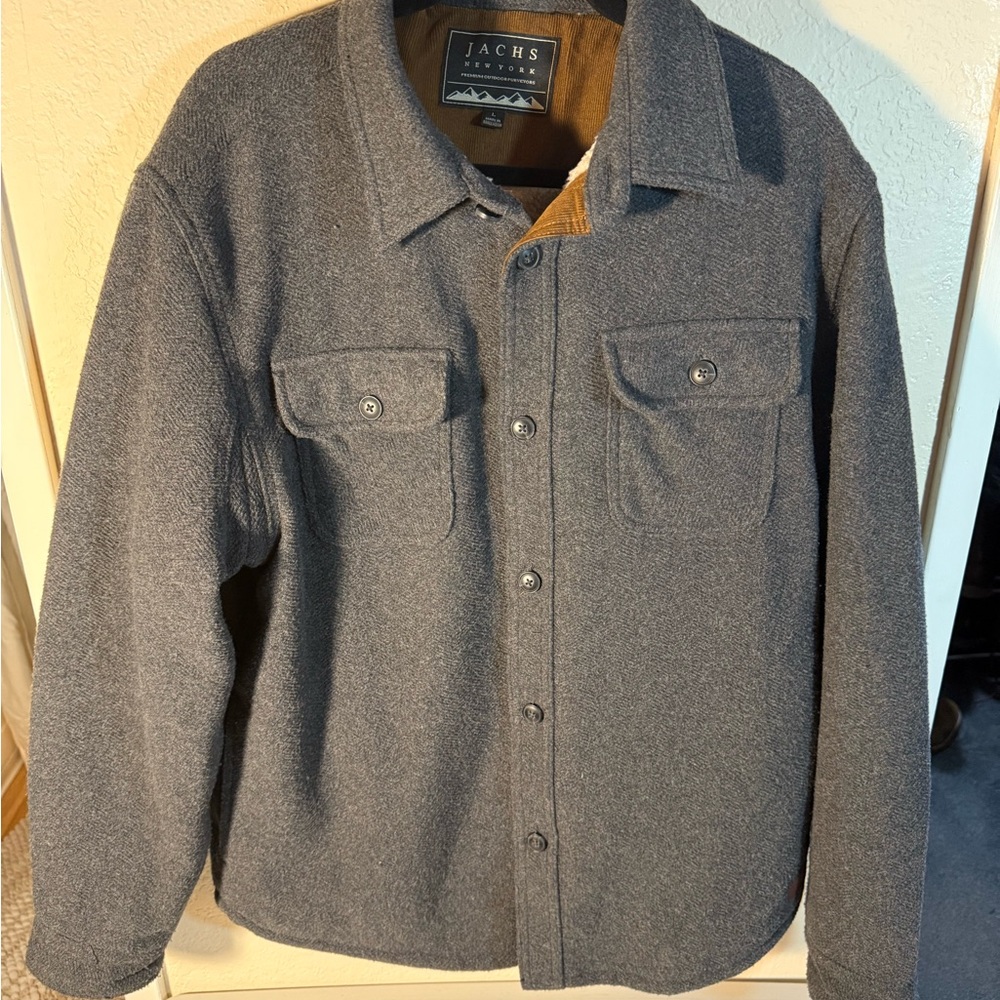 Gray Men's Jacket - Picture 6 of 6
